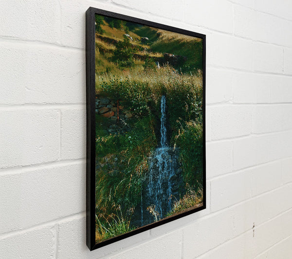Green Cascade Waterfall