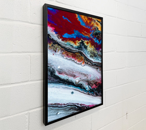 Crimson River Flowing