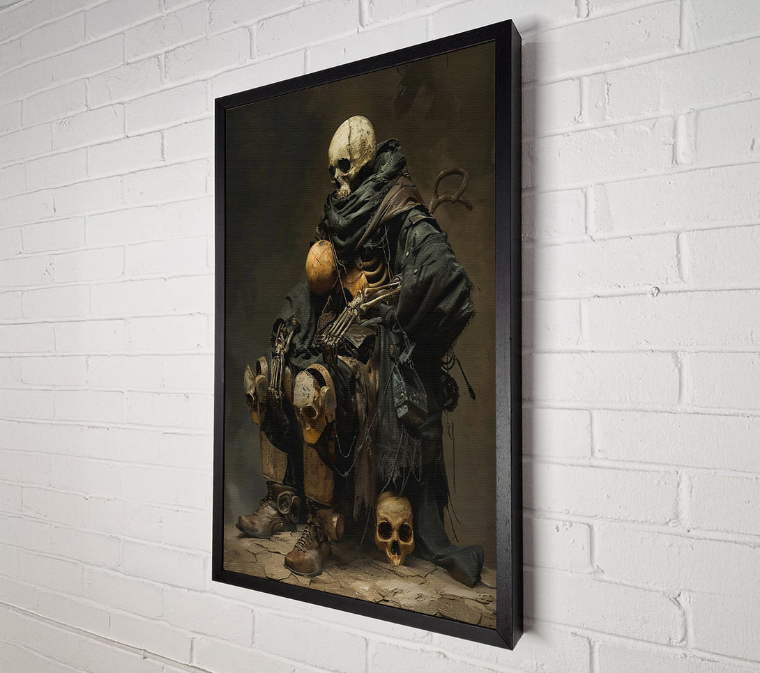  A Canvas Print of The Brown Bone Walker Canvas Print