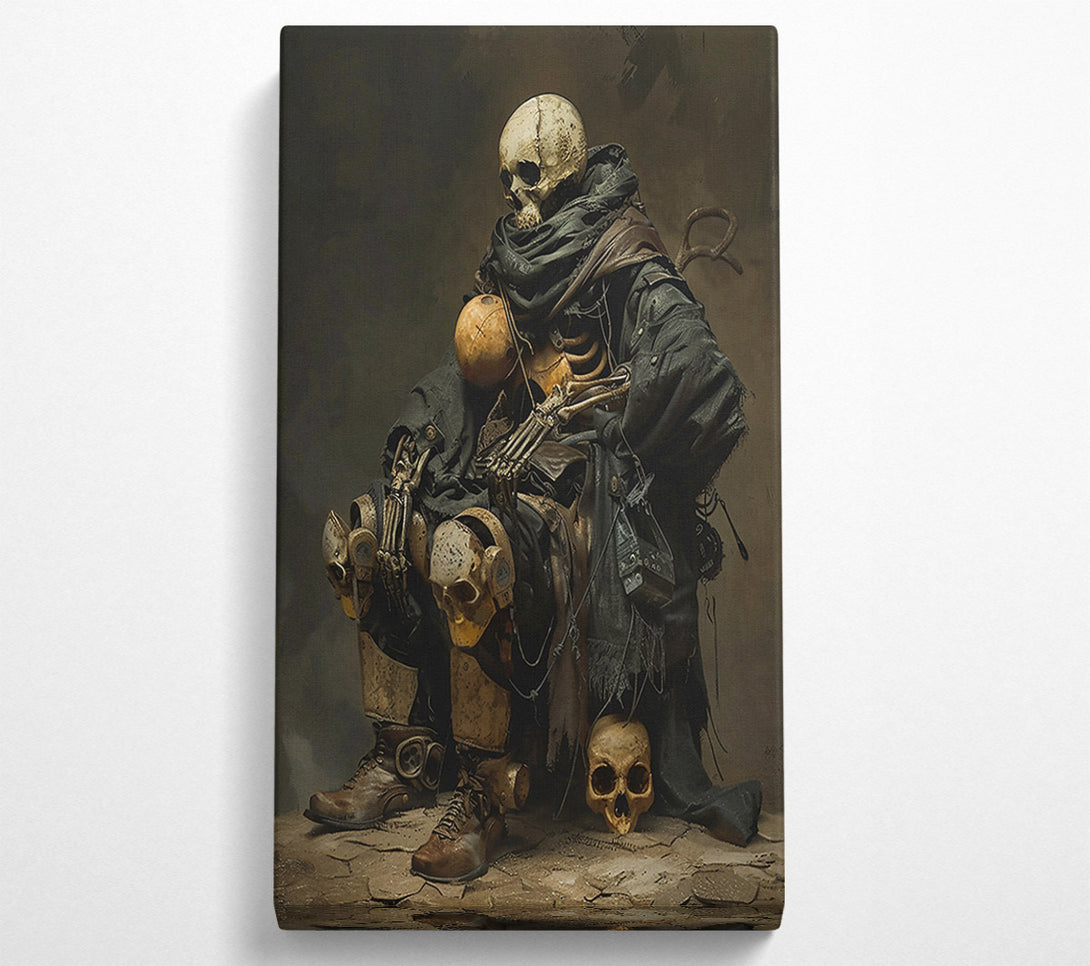  A Canvas Print of The Brown Bone Walker Canvas Print