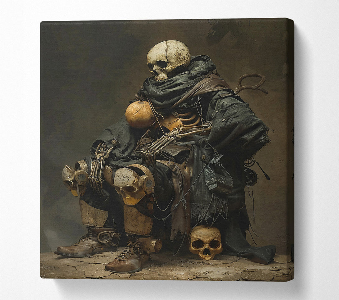  A Canvas Print of The Brown Bone Walker Canvas Print