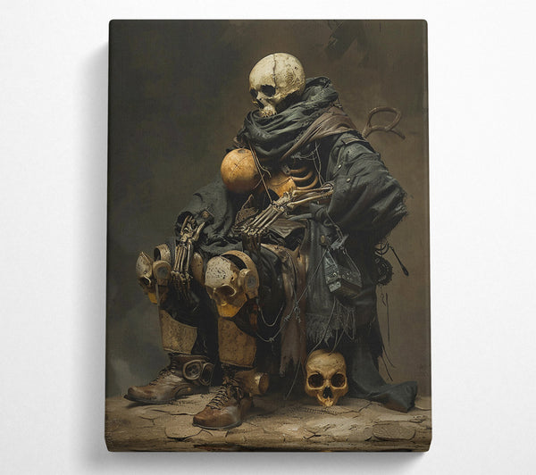  A Canvas Print of The Brown Bone Walker Canvas Print