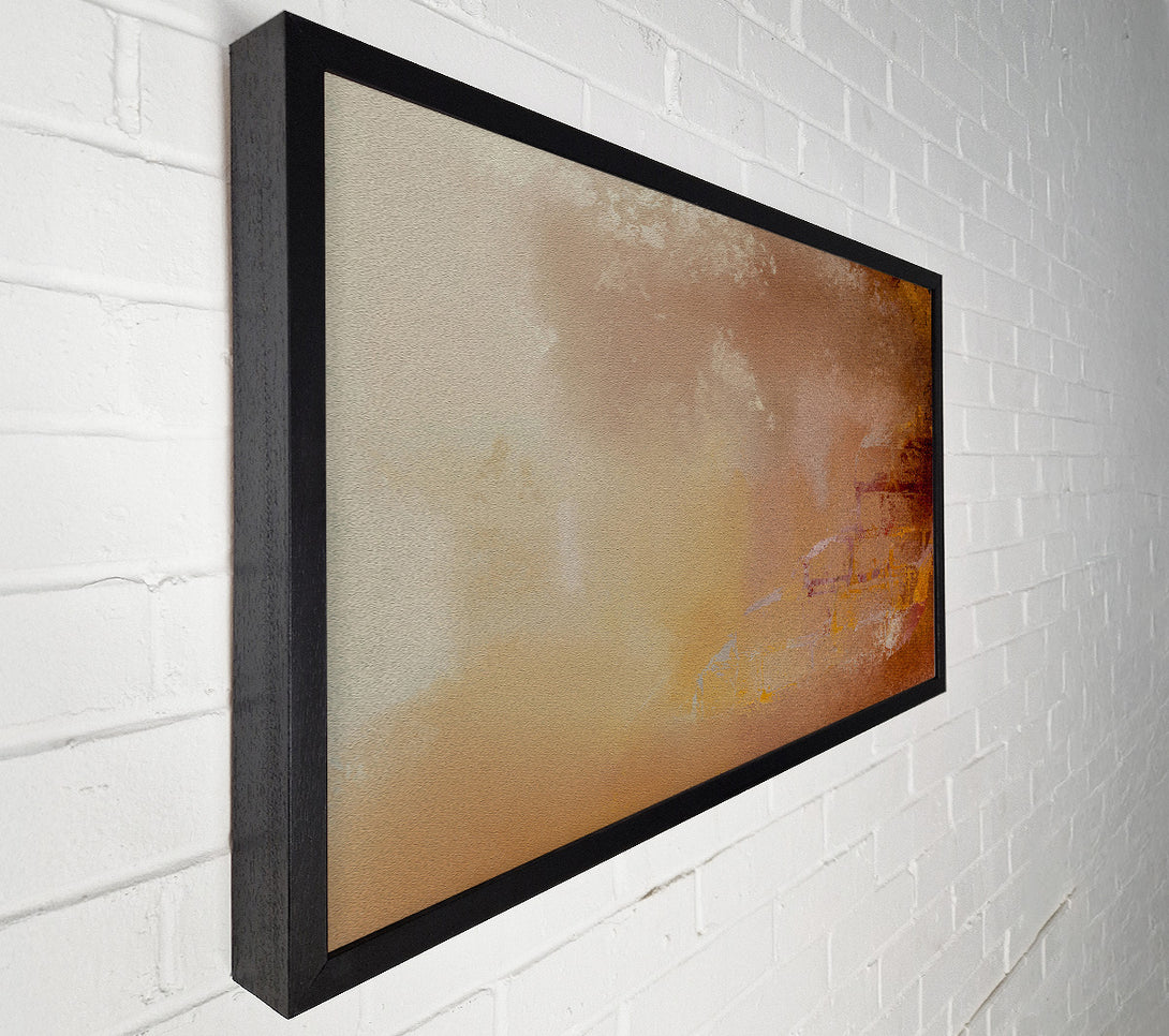  A Canvas Print of Golden Brown Hues Canvas Art