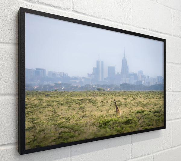 Green Giraffe Skyline
