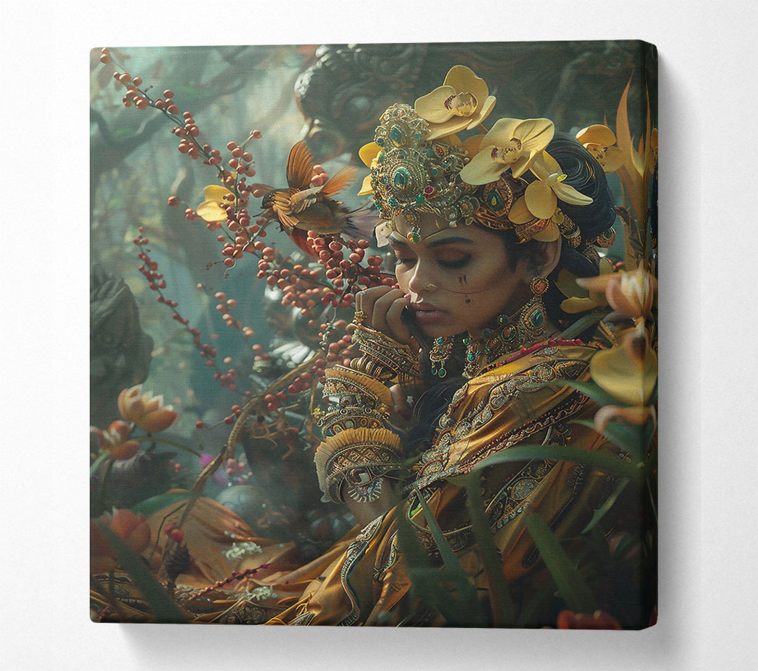  A Canvas Print of Golden Forest Dreams Canvas Wall Art