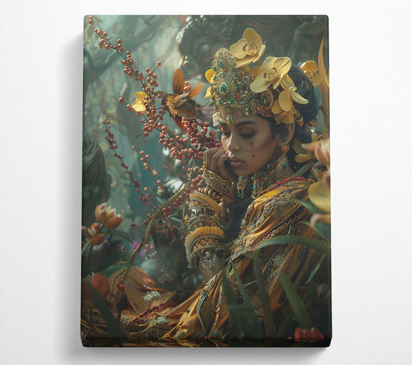  A Canvas Print of Golden Forest Dreams Canvas Wall Art