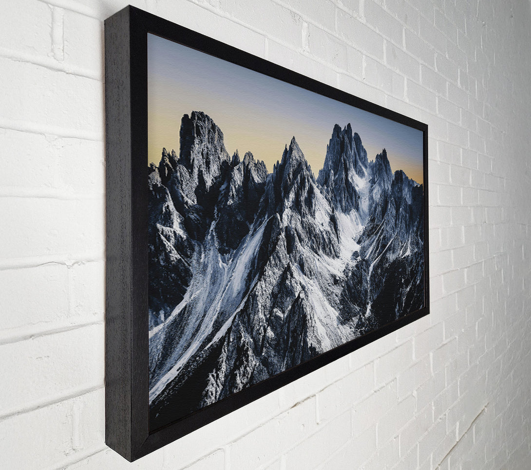  A Canvas Print of Blue Mountain Shadows Canvas Wall Art
