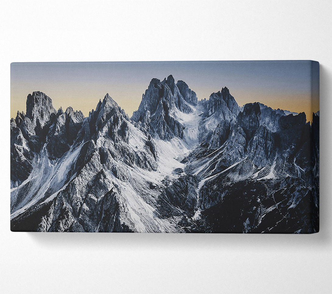  A Canvas Print of Blue Mountain Shadows Canvas Wall Art