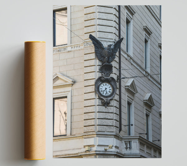 White Eagle Timekeeper Giclee Print
