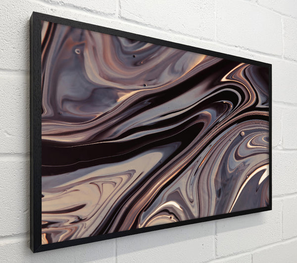 Chocolate Swirling Abstract