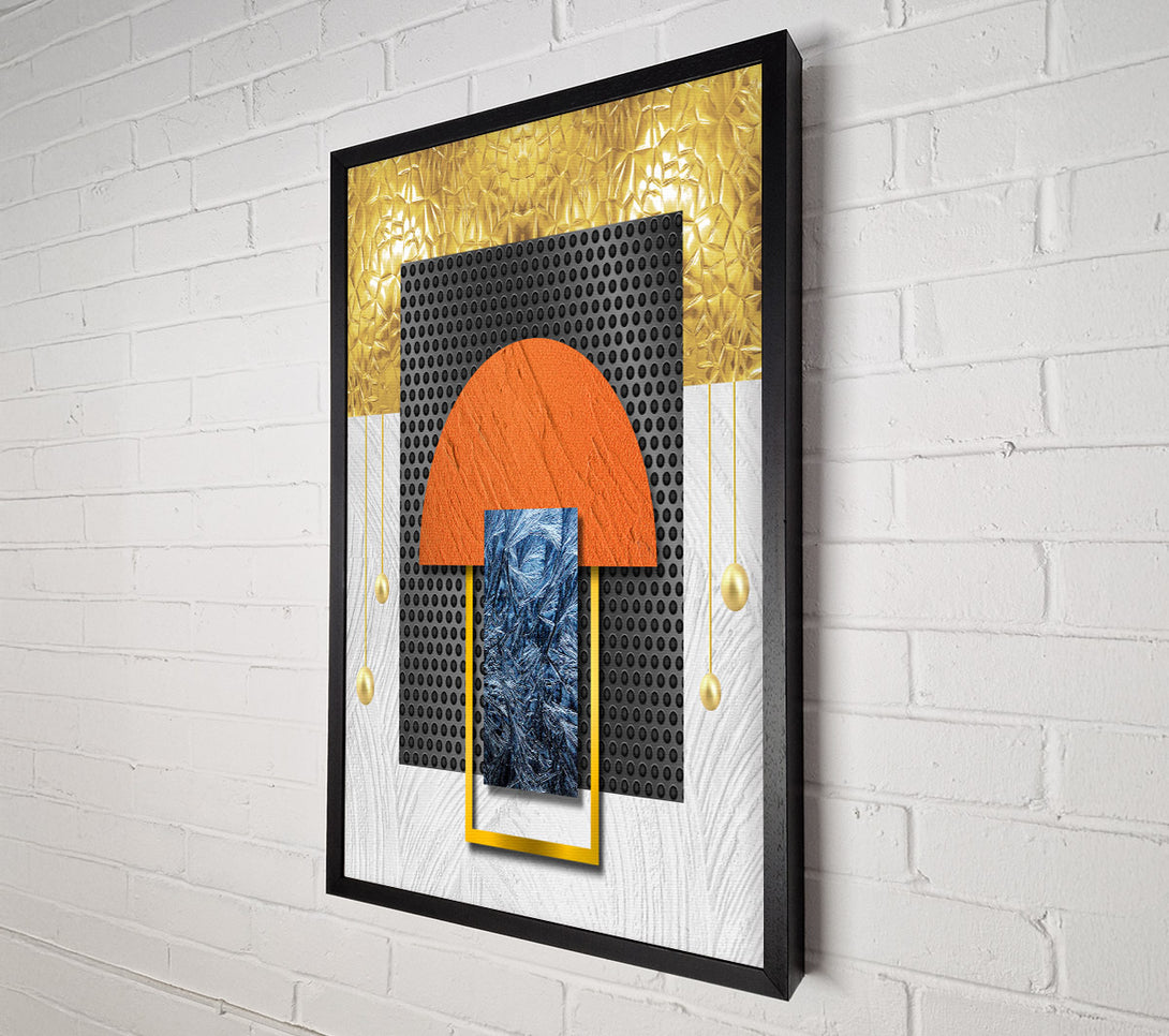  A Canvas Print of Abstract Rectangle Canvas Wall Art