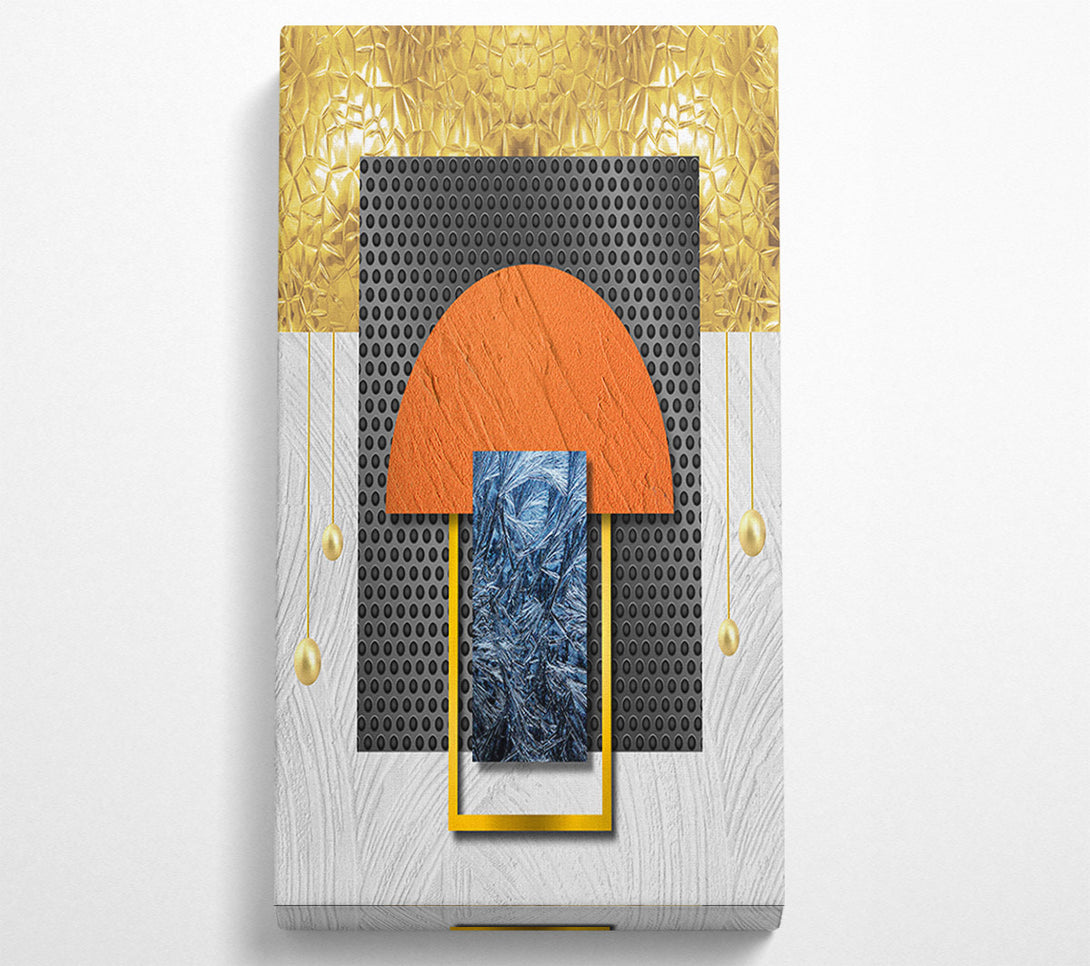  A Canvas Print of Abstract Rectangle Canvas Wall Art