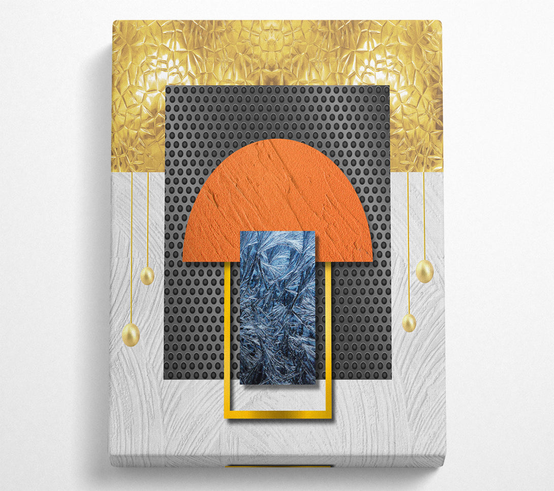  A Canvas Print of Abstract Rectangle Canvas Wall Art