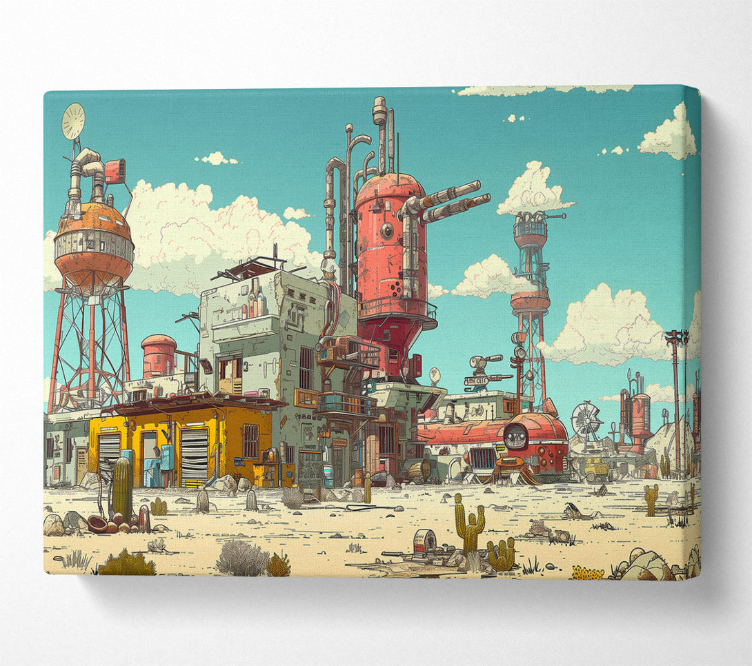  A Canvas Print of Loading... Canvas Print