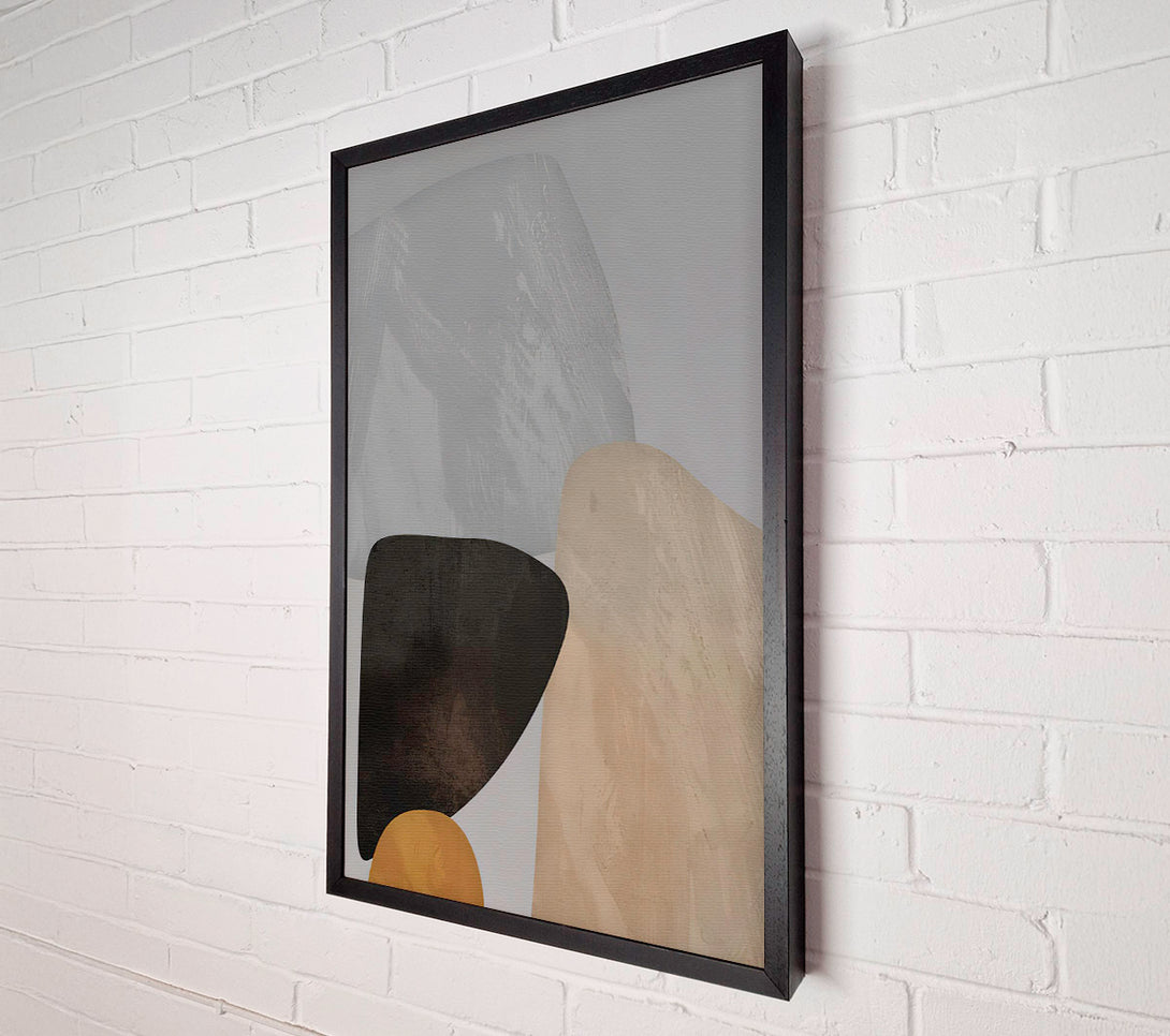  A Canvas Print of Abstract Rocks Canvas Art