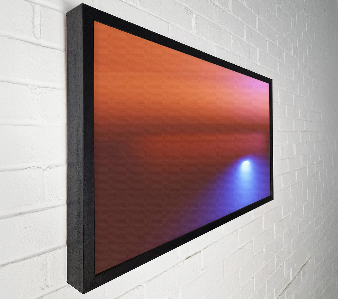  A Canvas Print of Crimson Light Fade Canvas Wall Art