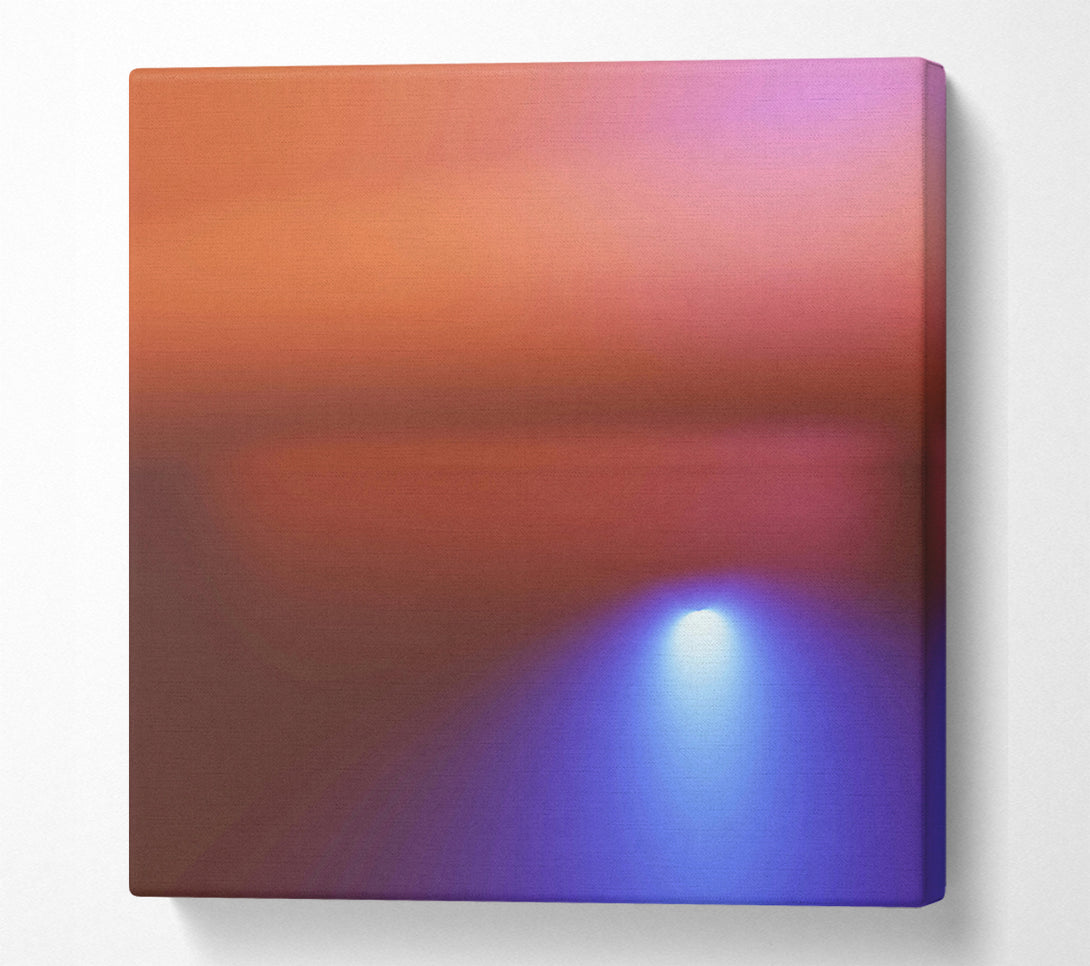  A Canvas Print of Crimson Light Fade Canvas Wall Art