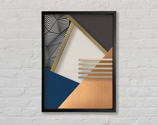 Abstract Shapes Two Framed Print