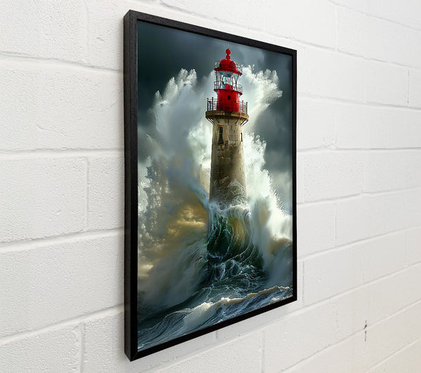 Red Beacon In The Storm