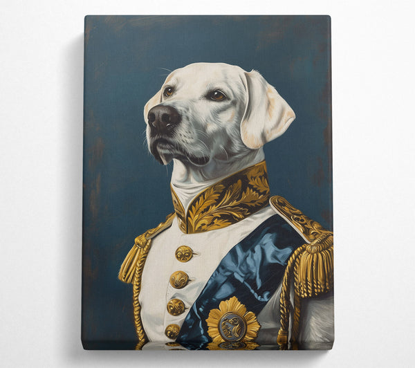  A Canvas Print of The Blue Collar General Canvas Wall Art