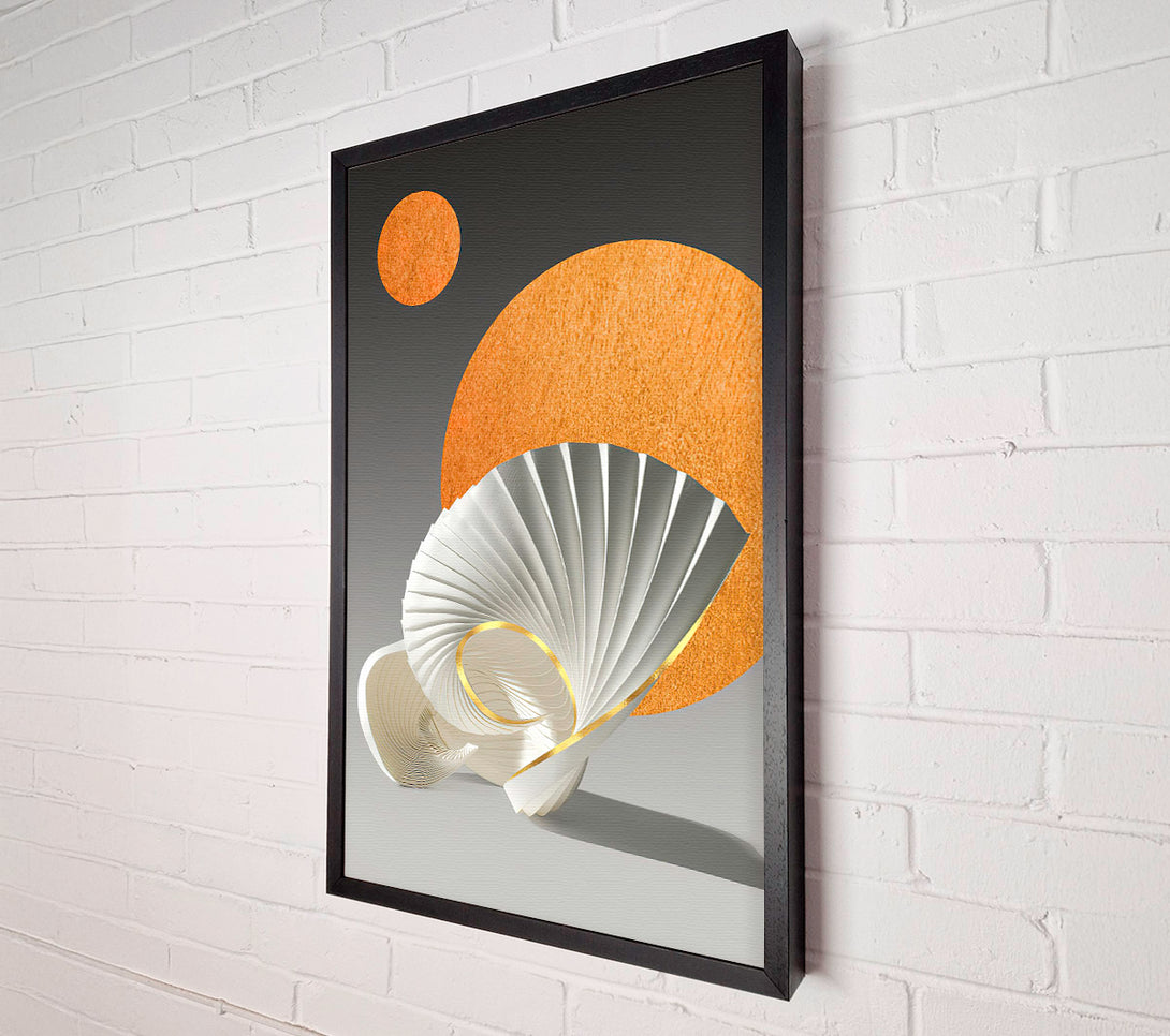  A Canvas Print of Abstract Shapes Canvas Wall Art