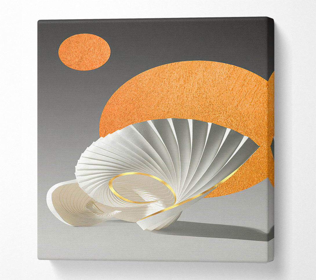  A Canvas Print of Abstract Shapes Canvas Wall Art