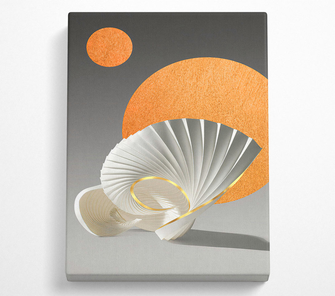  A Canvas Print of Abstract Shapes Canvas Wall Art