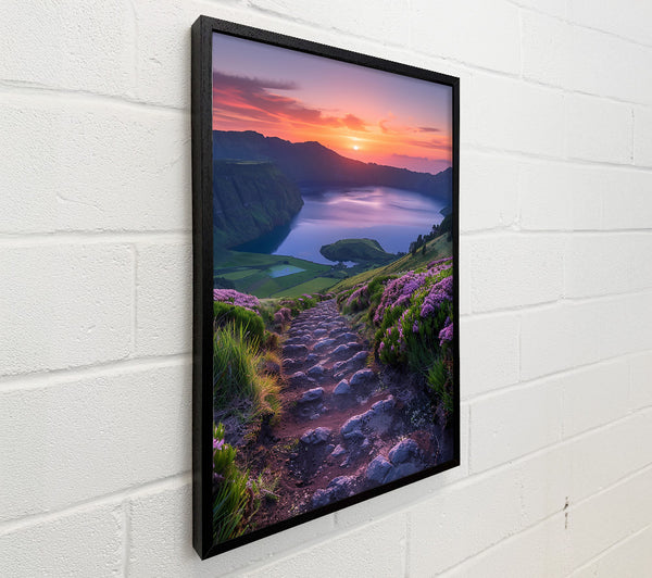Purple Sunset Path
