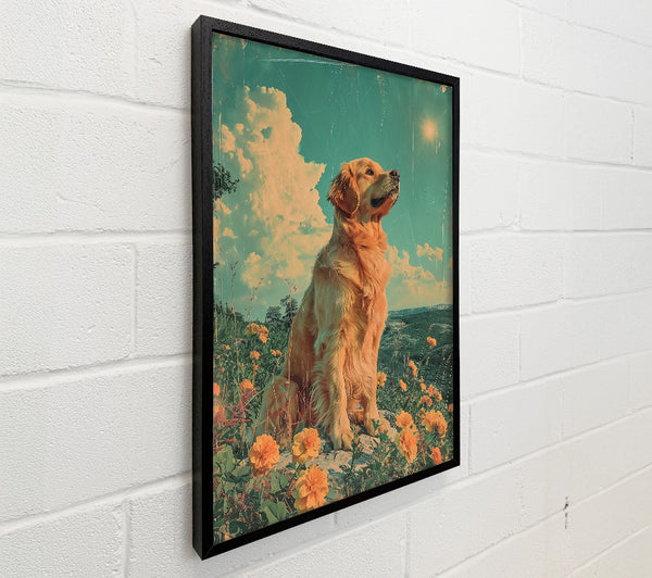 Golden Hope On Teal