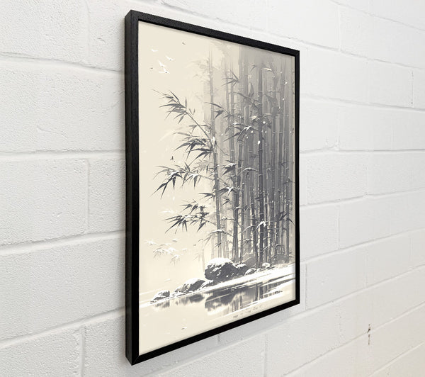 Pale Bamboo Grove