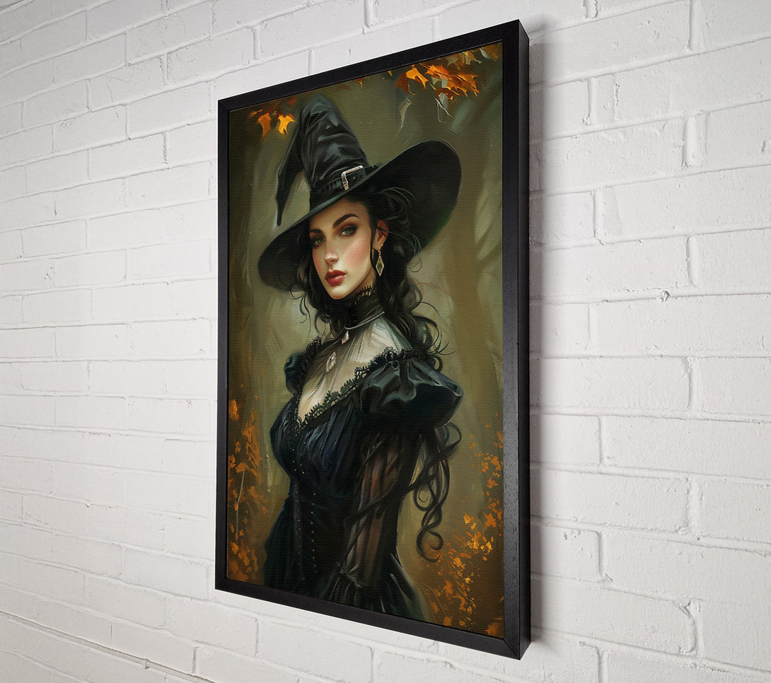  A Canvas Print of Black Velvet Witchcraft Canvas Print
