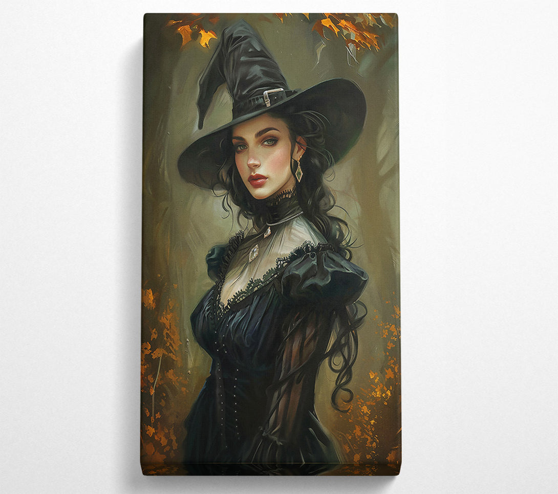  A Canvas Print of Black Velvet Witchcraft Canvas Print