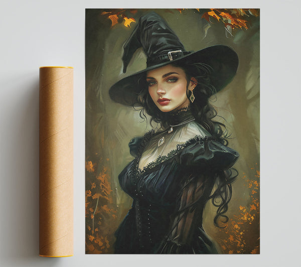 Black Velvet Witchcraft Poster