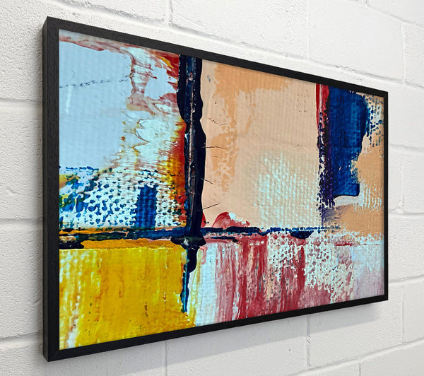 Peach Abstract Expressionism