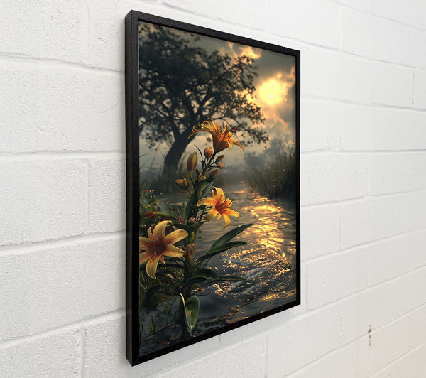 Golden Stream Flowers