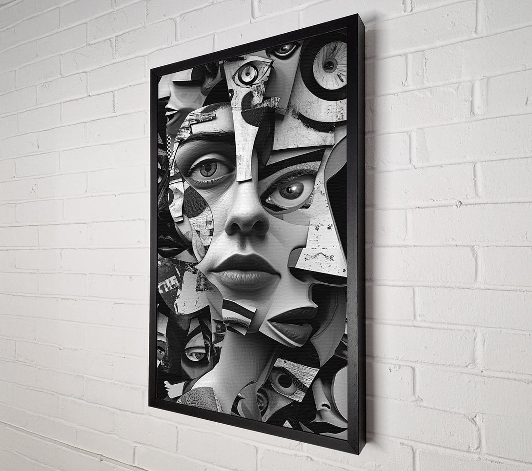  A Canvas Print of Abstract Thoughts Canvas Wall Art