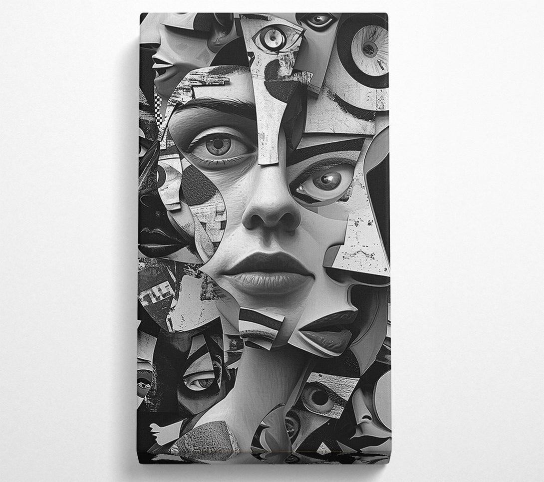  A Canvas Print of Abstract Thoughts Canvas Wall Art