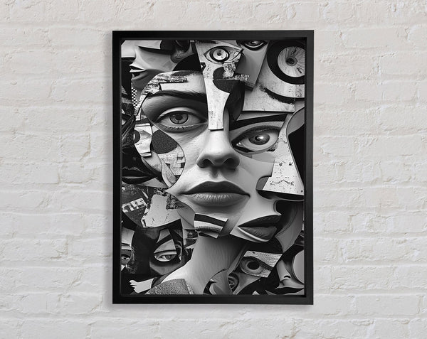 Abstract Thoughts Framed Print