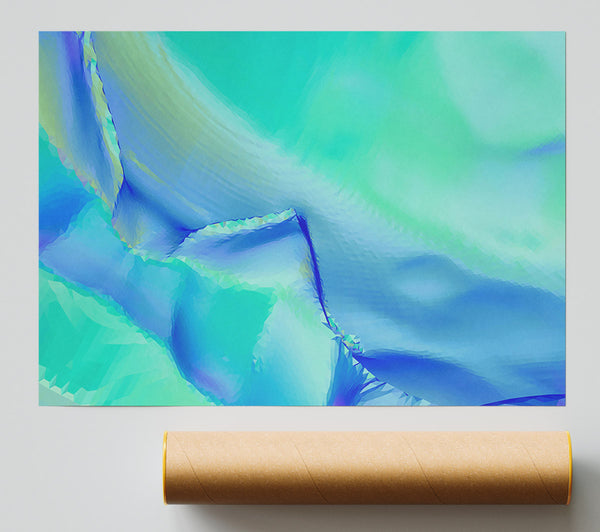Turquoise Abstract Dream Giclee Print