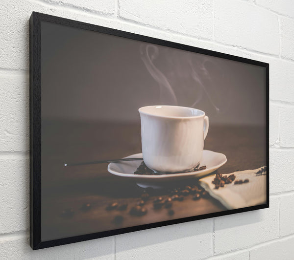 White Coffee Steam