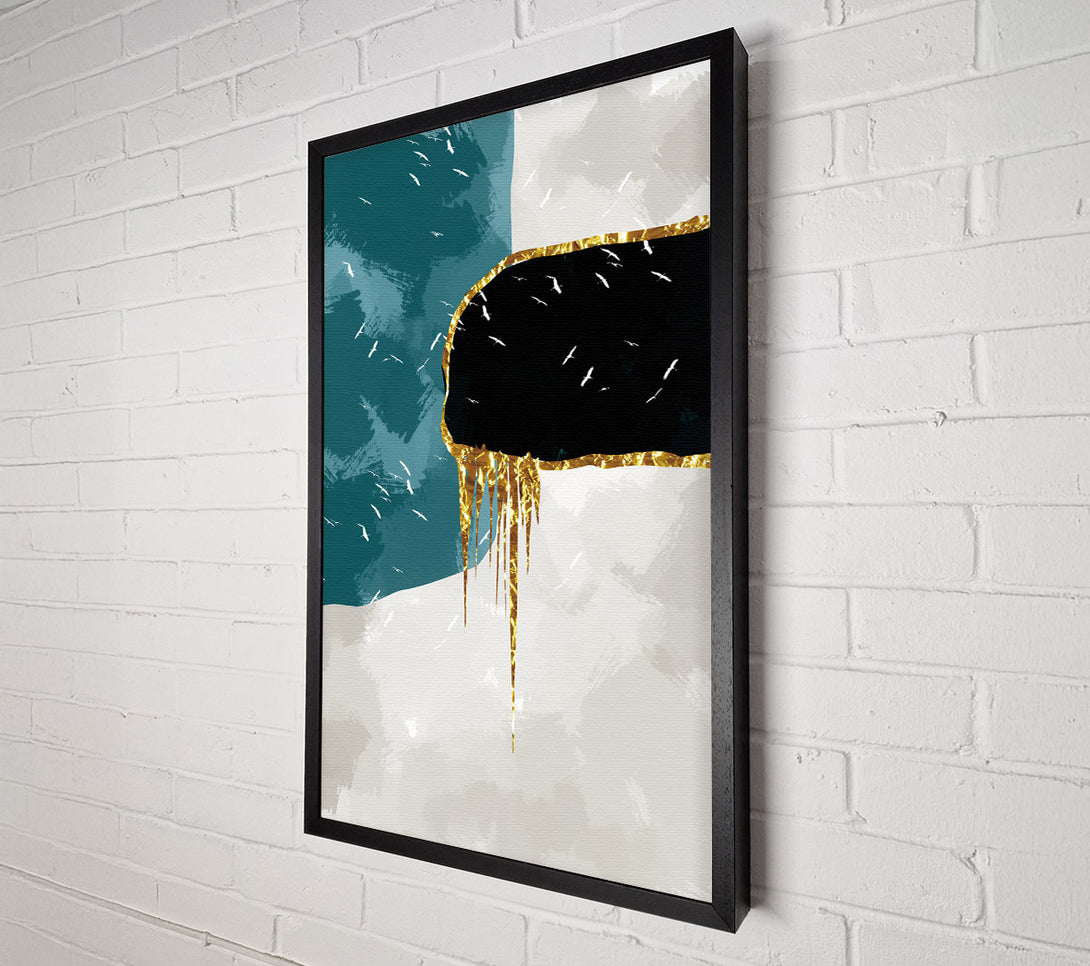  A Canvas Print of Abtract In Thirds Canvas Art