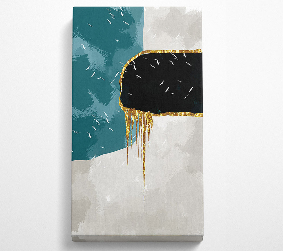  A Canvas Print of Abtract In Thirds Canvas Art