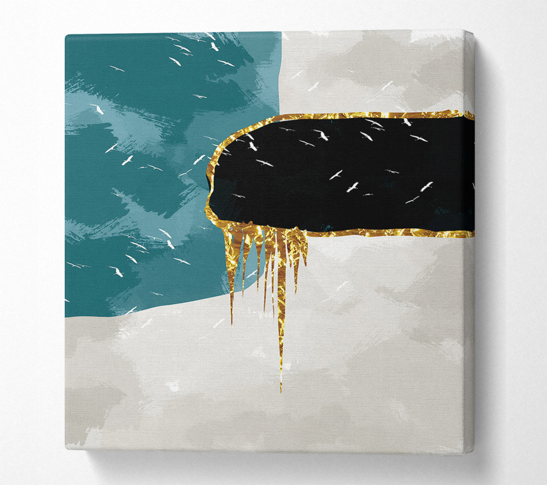  A Canvas Print of Abtract In Thirds Canvas Art