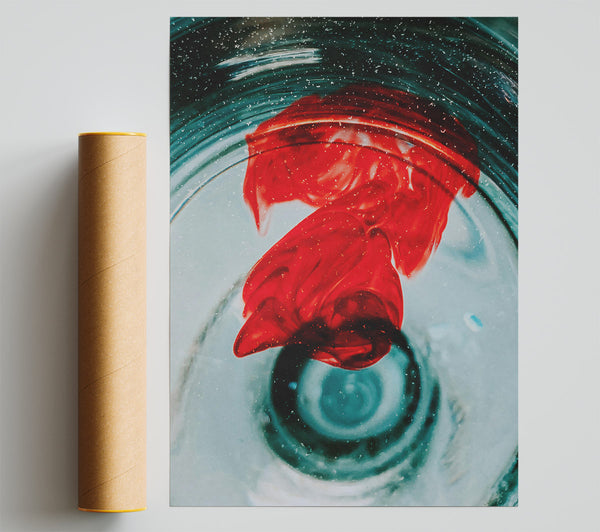 Crimson In The Well Giclee Print