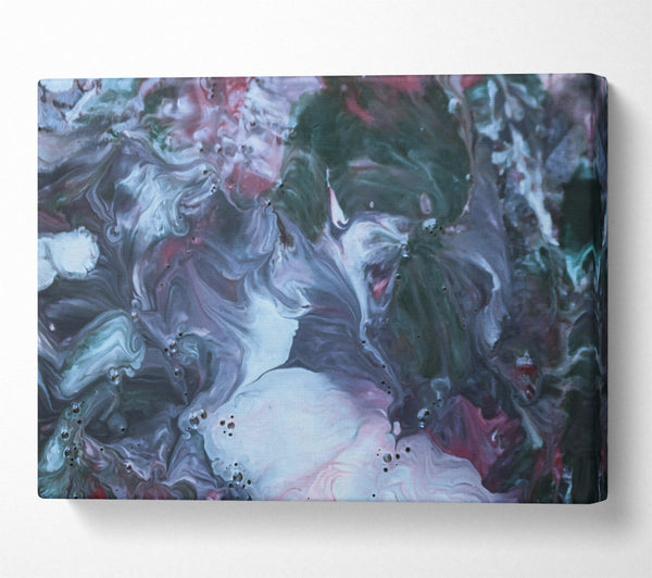  A Canvas Print of Indigo Swirls Of Dreams Canvas Print