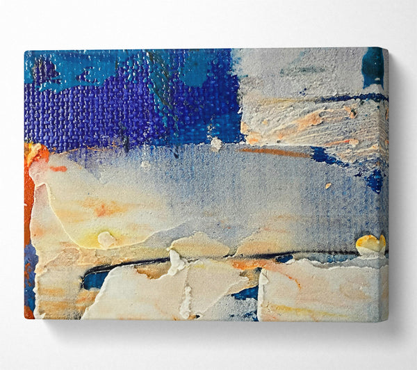  A Canvas Print of Blue Hues Of Hope Canvas Wall Art
