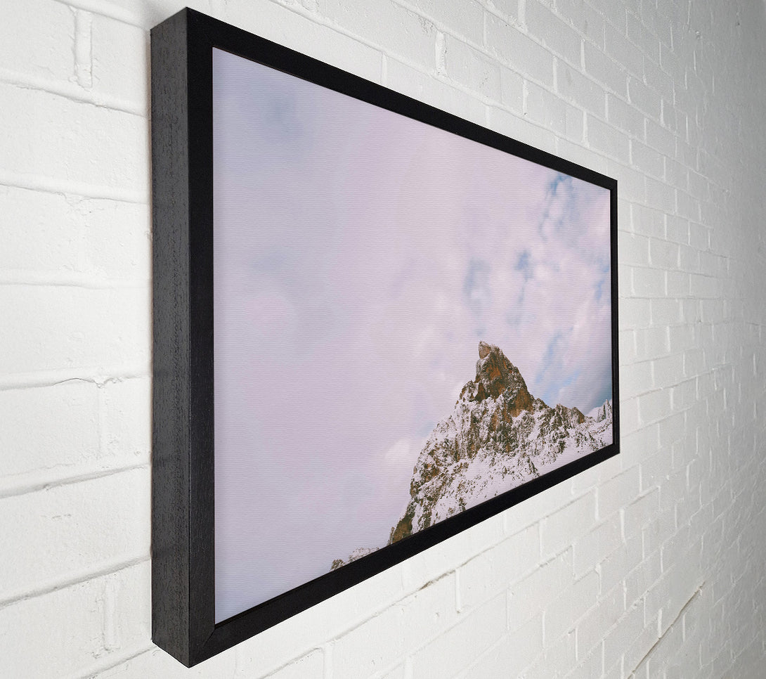  A Canvas Print of Brown Mountain Peak Canvas Print