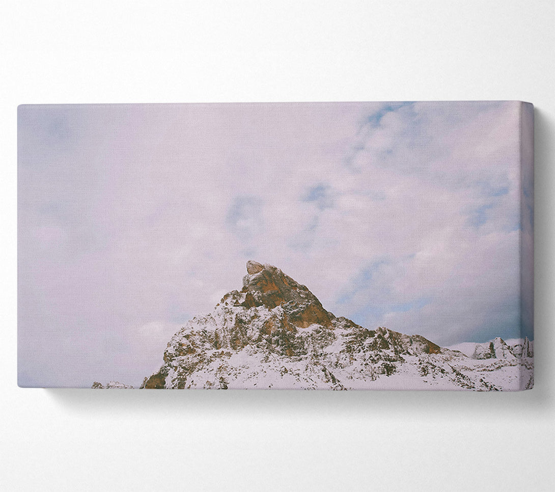  A Canvas Print of Brown Mountain Peak Canvas Print