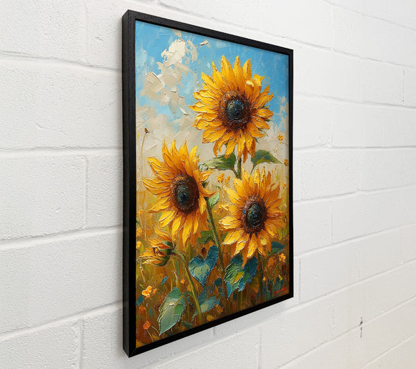 Golden Field Sunflowers