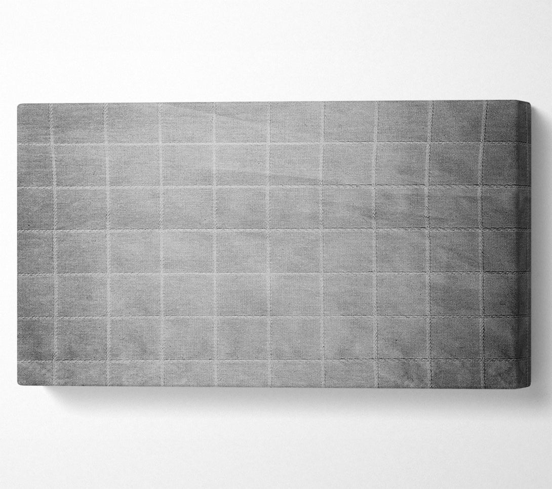 A Canvas Print of Silver Grid Texture Canvas Wall Art